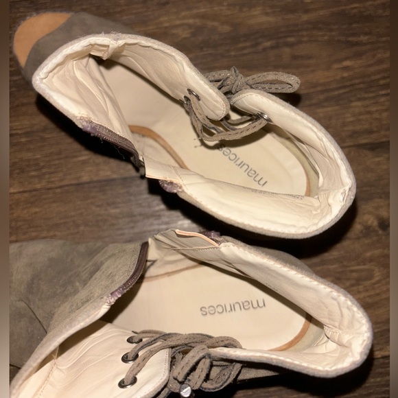 Peep toe booties - Picture 3 of 9